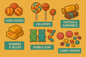 Confectionary and its types